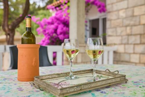 Holiday apartment in Saplunara with sea view, terrace, air conditioning, WiFi 5197-4 in Saplunara