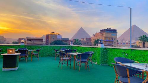 Enjoy with NEFERTIT pyramids view