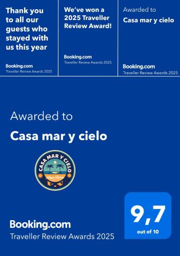 Casa mar y cielo