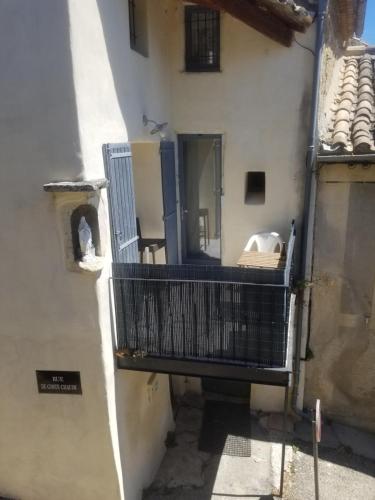 Erkély/terasz, Maison au pied du château, terrasse (Maison au pied du chateau, terrasse) in Grignan