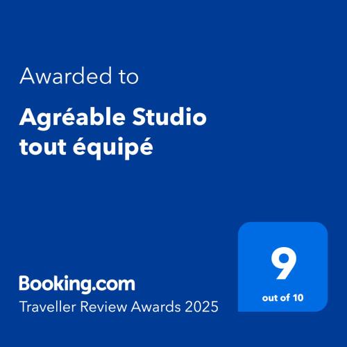 Agréable Studio tout équipé (Agreable Studio tout equipe) in Coudures