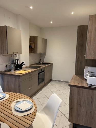 廚房, Ferienwohnung Emilie in 梅拉內