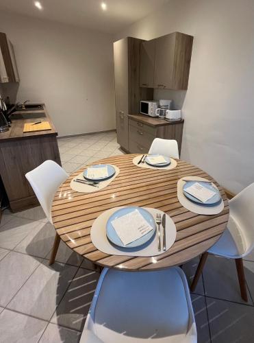 廚房, Ferienwohnung Emilie in 梅拉內