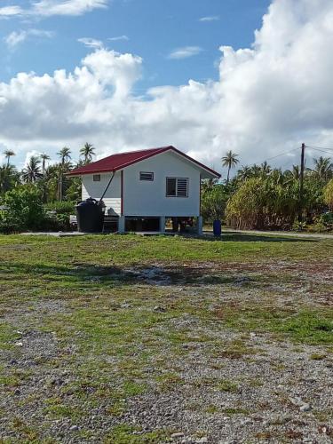 tuin, Oteaeva Lodge - FAKARAVA in Fakarava
