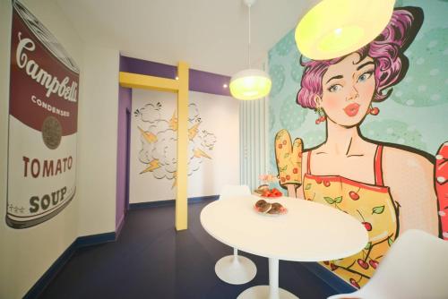 Popart Insolite Jacuzzi,Sauna & SPA Parking free in 米盧斯市中心