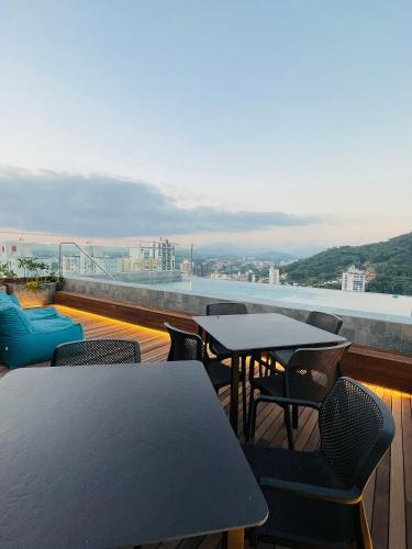 สระว่ายน้ำ, LOFT UP 506 | Mobiliado | WIFI | Piscina | Vaga in วิลาโนวา