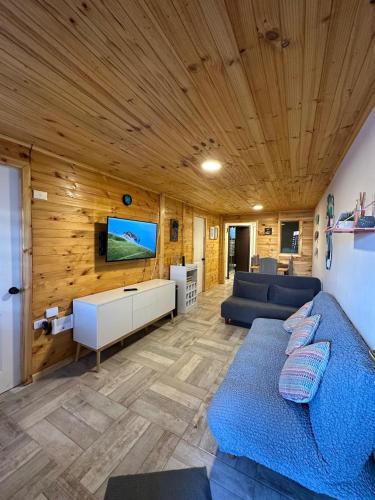Koplietošanas atpūtas telpa ar TV, Casa Valeriana - Hospedaje y Spa in Pelluhue