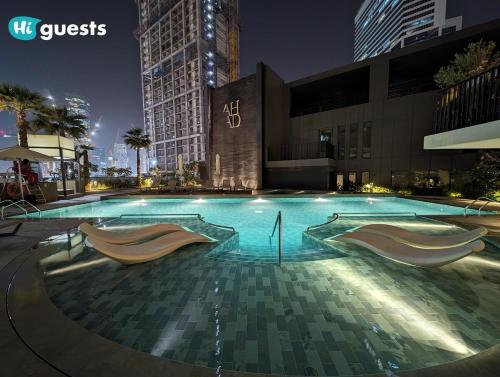 Modern & Stylish 1BR Apt - Near Business Bay Metro Dubai 