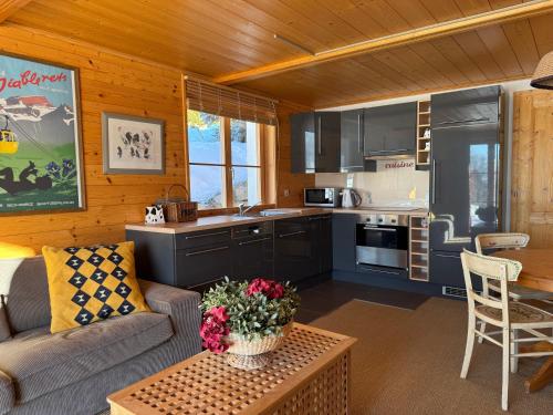 Cocina, Luxury apartment in Les Diablerets in Les Diablerets