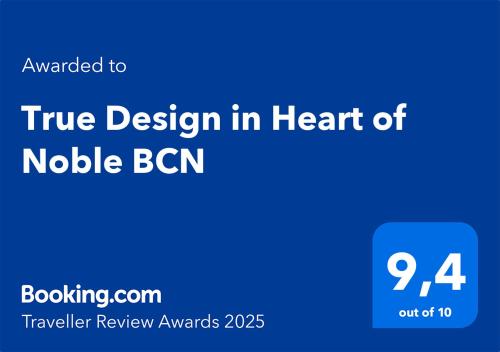 True Design in Heart of Noble BCN
