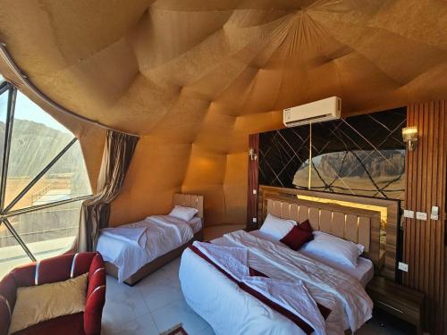 Golden Moon Luxury Camp in Wadi Rum