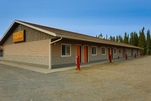 Buitenkant, Young's Motel in Tok (AK)