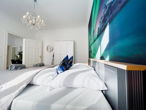Erstklassiges Ferienapartment Citynah mit 1 Schlafzimmer - WiFi, TV, Küchenzeile, Waschmaschine&Trockner, Lipsk (zdjęcie 3)