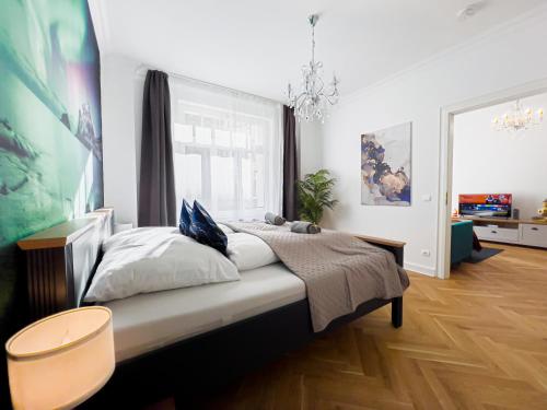 Erstklassiges Ferienapartment Citynah mit 1 Schlafzimmer - WiFi, TV, Küchenzeile, Waschmaschine&Trockner, Lipsk (zdjęcie 2)