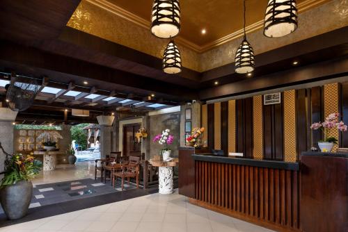 Lobby, Adhi Jaya Hotel in Kuta