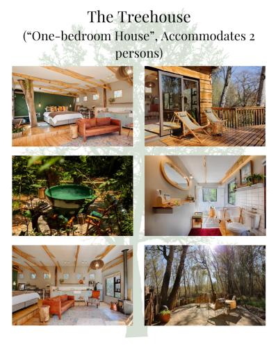 Elsewhere Treehouse and Apartment on the River - Tap to explore photos