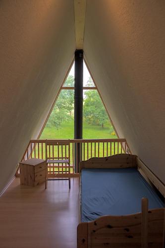 Cottage with fireplace and Bodden view in Ummanz