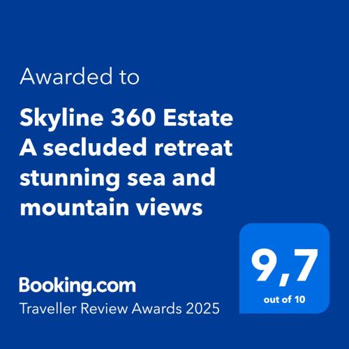  Skyline 360 Estate A secluded retreat stunning sea and mountain views in Caccamo