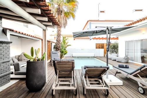 Villa in Comporta Village with heated pool