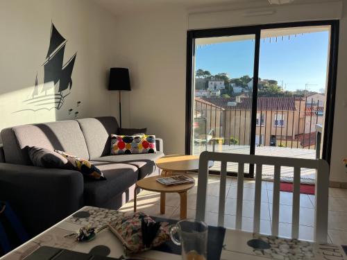 2 Terrasses entre Mer et Montagne T2 de 52m2 avec Wifi chambre d'hôte Banyuls-sur-Mer