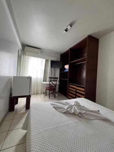 ห้องส่วนกลางสำหรับนั่งเล่น/ดูทีวี, Colle Tourist Hotel Standard Sem Elevador in คริซิวมา