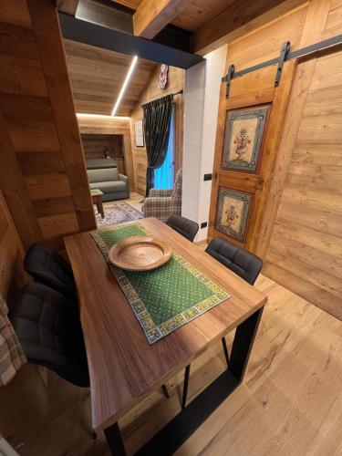 廚房, Appartamento Chalet - accesso con codice in 拉薩克斯