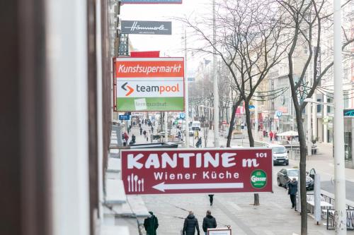 Quadrable King Room w/ Cityview Mariahilferstr F