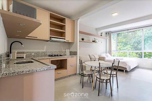 مطبخ, Studio próximo a Lagoa da Conceição BDR (Studio proximo a Lagoa da Conceicao BDR) in Joaquina Beach