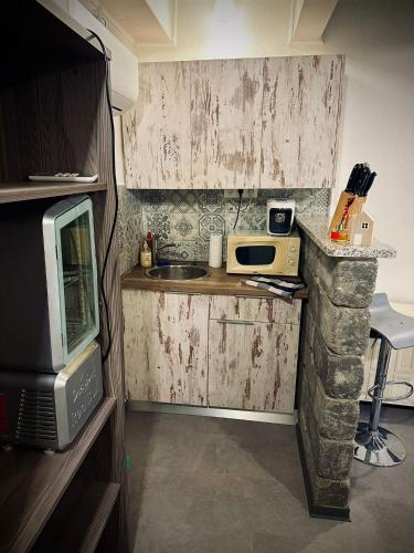 ห้องครัว, Guszti 2 Apartman in บูไดวารอส