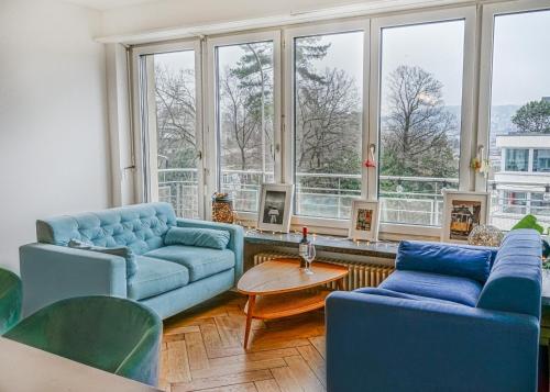 Downtown Zurich - Large, quiet private room "Jura" in homestay - Enge station - Lake & City - For 1 person in Zürich, Schweiz
