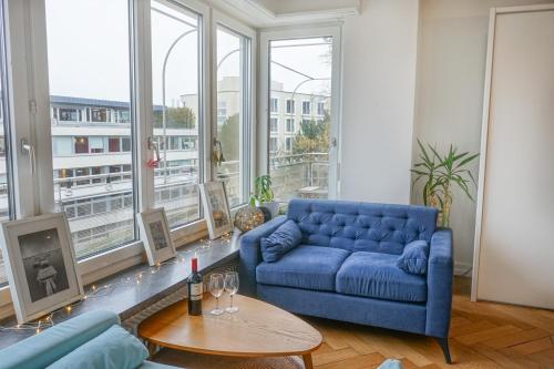 Downtown Zurich - Large, quiet private room "Alps" in homestay - Enge station - Lake & City - For 1 person in Zürich, Schweiz
