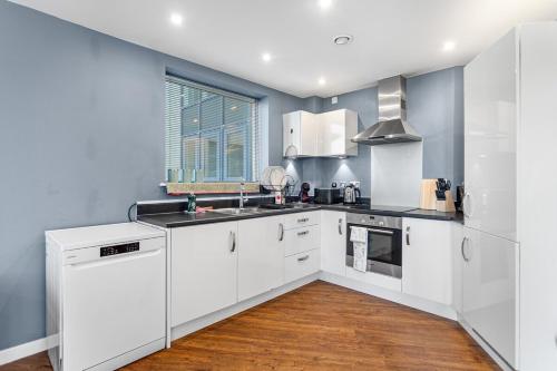 Modern 2 Bed Apartment near Bullring,Birmingham City Centre - Free Parking, Birmingham (fotografie 7)