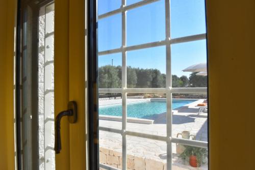 Trulli dellamore with private heated pool in Fumarola