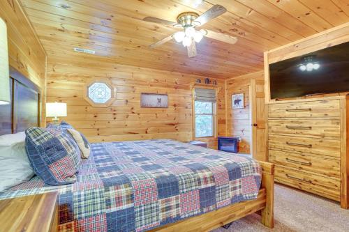 Quaint Sevierville Cabin with 2-Tier Deck and Hot Tub! - image 11