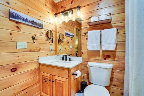 Quaint Sevierville Cabin with 2-Tier Deck and Hot Tub! - image 14
