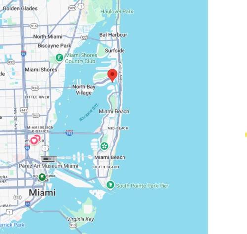 Pool and great view and Nice 1 Bedroorm with Pool in North Beach in Miami, USA