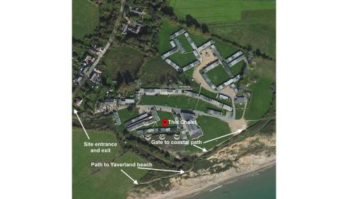 Exterior view, 2 Bedroom Chalet SB57, Sandown Bay, Isle of Wight in Sandown North