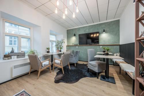 Közös társalgó / TV, Old Town Boho Guesthouse in Tallinn Óváros
