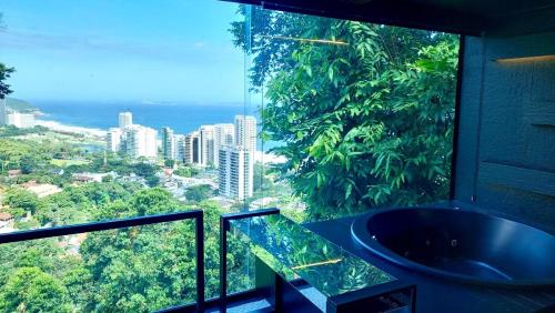 Nabij attractie, Modern house sea view in Joa in Sao Conrado