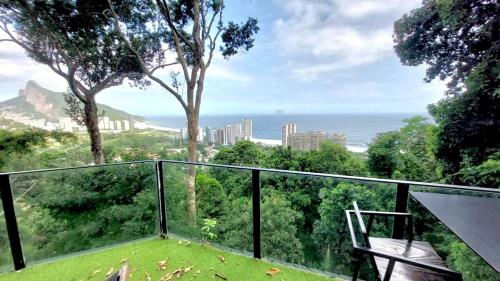 Nabij attractie, Modern house sea view in Joa in Sao Conrado
