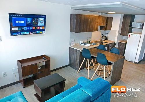 FLOREZ APT7 - Moderno, céntrico con calefacción - Piso 18, La Paz