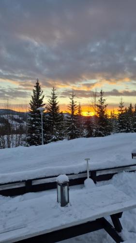 Balcony/terrace, Trysil Campingvogn Ski in-out in Trysil