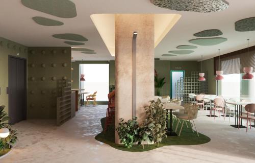 Étterem, ibis Styles Madrid Airport Valdebebas in Barajas