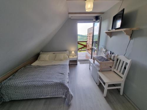 1 double bed