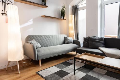 Gewölbewohnung mit Terrasse, Drážďany (fotografie 9)