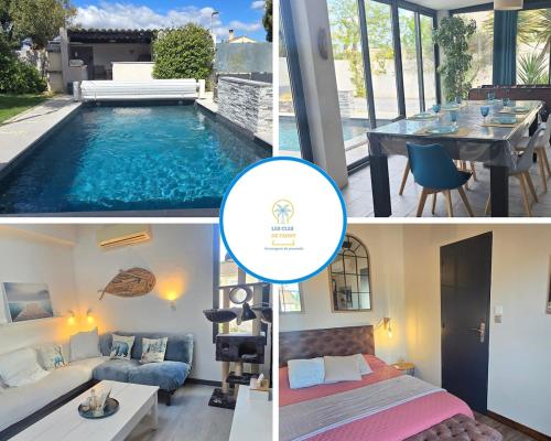 Perle rare - Villa, piscine proche mer in Sauvian