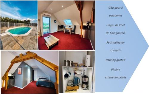 Gîte Les Grandes Menières proche du Pal chambre d'hôte Andelaroche