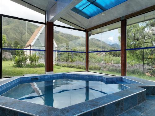 熱水浴缸, Hotel Boutique La Caballeriza in 基亞科約