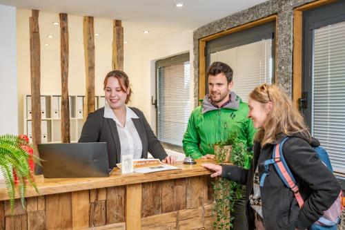 Előcsarnok, Hotel federal in Leukerbad