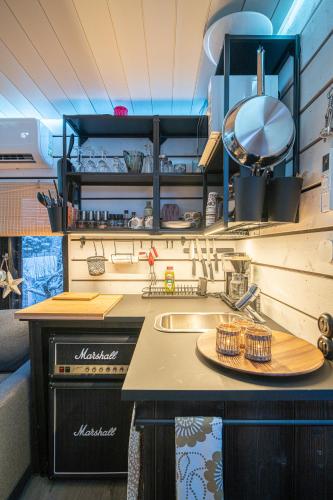 Konyha, Norrby Tinyhouse in Pargas
